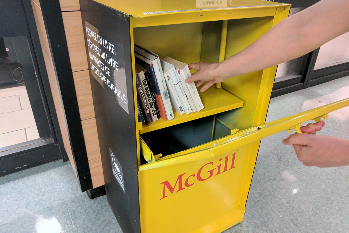 Boites à livres « Little Free Libraries (LFL) » de McGill